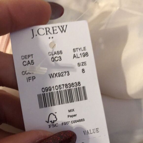 NWT J.Crew floral lined skirt - Picture 4 of 6